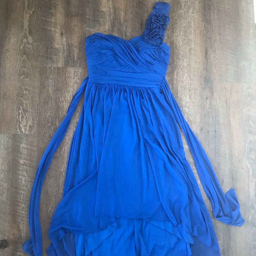 David’s Bridal Bridesmaid Dress Size Small, Blue